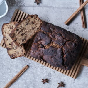 スコーンミックス粉でフルーツケーキを焼いてみました